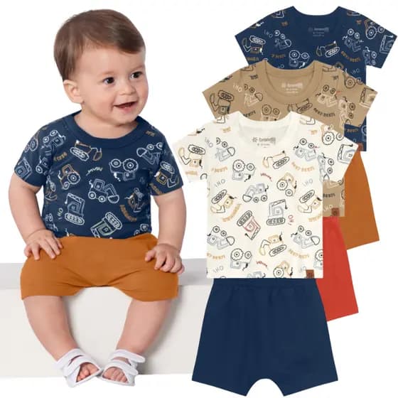 Conjunto Baby Masculino Brandili