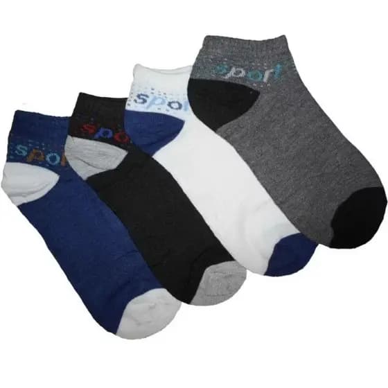 Kit 6/12 Pares Meia Soquete Juvenil Estampada 31-35