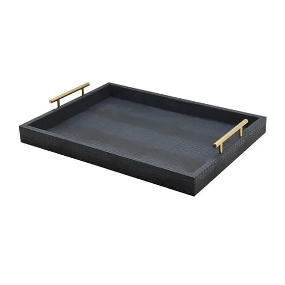 Bandeja Decorativa C/ Alça 48x35x7,5CM Bar Café Da Manhã