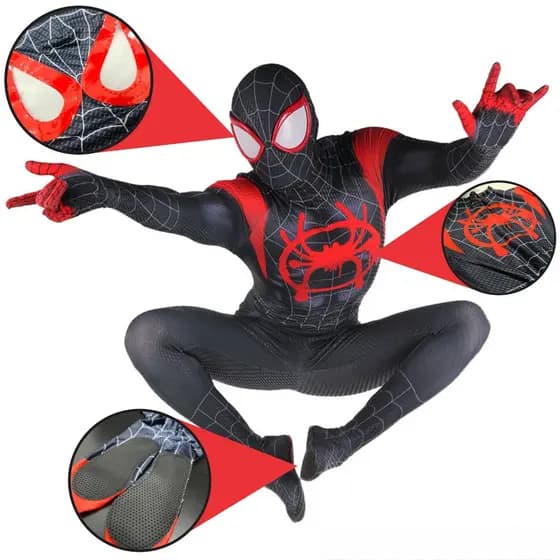 Homem Aranha Miles Morales ENVIO DE SÃO PAULO - Adulto e Infantil com Solado Antiderrapante 2026