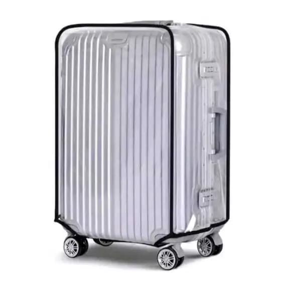 Capa Plástica Transparente para Mala de Viagem P 10k, M 23k, G 28 e GG 32K