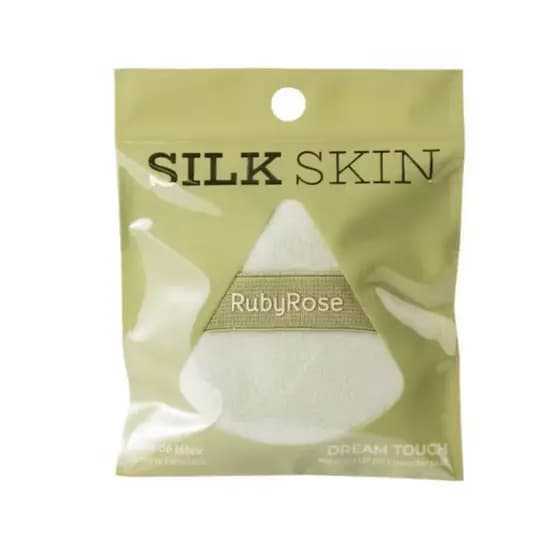 Esponja de Pó Silk Skin da Ruby Rose: maciez extrema para uma pele impecável por