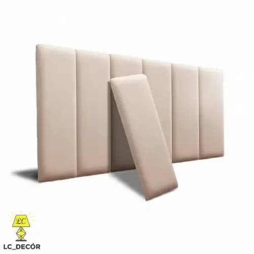 Cabeceira Estofada Adesiva para Cama Box 45x20– Transforme Seu Quarto em Minutos - ENVIO IMEDIATO!!!