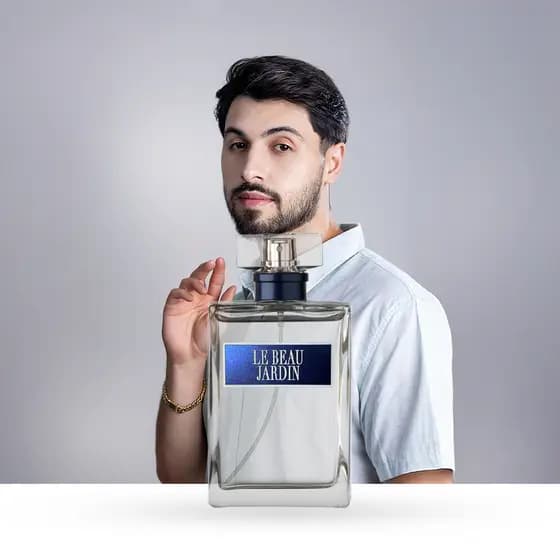 PERFUME MASCULINO LE BEAU JARDIN - PRIMACIAL PERFUME AMADEIRADO