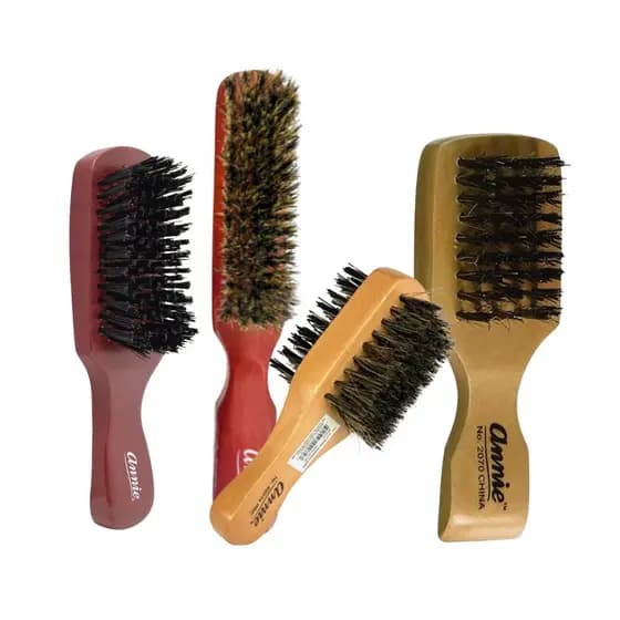 Escova Annie Club Brush para Cabelo e Barba – Cerdas Naturais – 4 Modelos