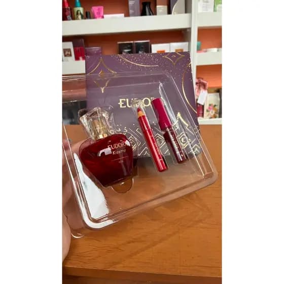 Kit Presente Eudora Kiss Me Now (3 Itens) EUDORA