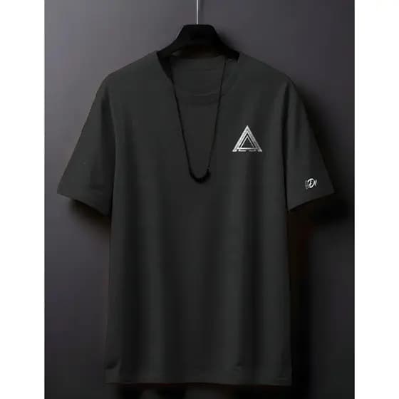 Camiseta Masculina Tríade Manfinity Street Wear T-Shirt 100% Algodão