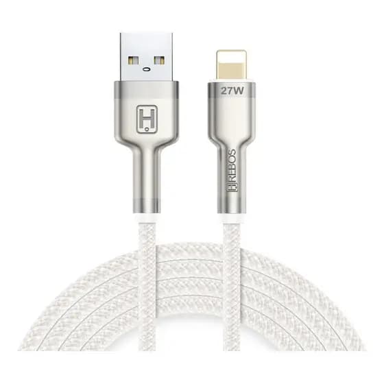 Cabo Usb Carregador Para iPhone 2 Metro Lightning Turbo 27w