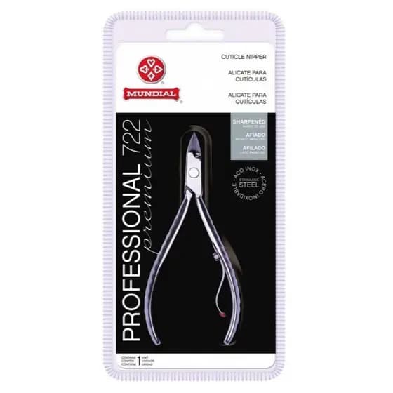 Mundial Alicate 722 Inox Profissional – Esterilizável, Corte Preciso, Alta Durabilidade e Qualidade