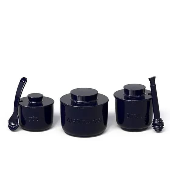 Kit Mesa Posta 3Pcs - Cobalto