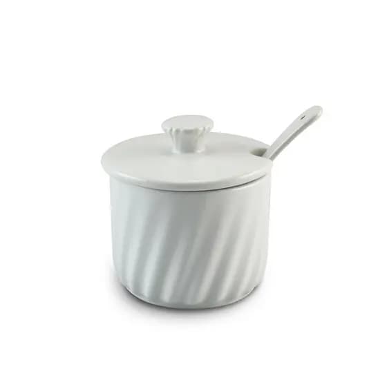 ACUCAREIRO C/ COLHER TWIST 250GR - Branco
