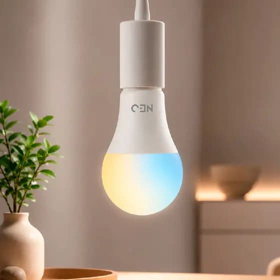 Kit 10 Lampada Led Pera Inteligente Wi Fi 10w 2700K/6500K Branco Quente/Frio E27 110v/220v Cod:290018079-10 Neo Avant