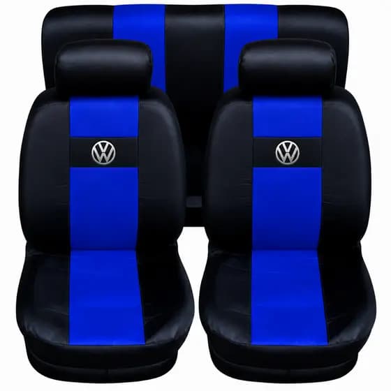 Capa Para Banco de Carro em Tecido Colorido Automotivo Para Fox Golf Bora Polo Gol Voyage Modelos