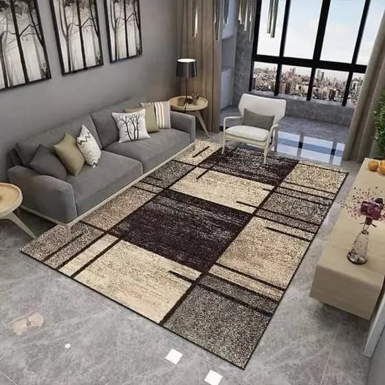Tapete Belga Estampado Antiderrapante Para Sala Quarto De Luxo Antiderrapante - Lançamentos Exclusivos