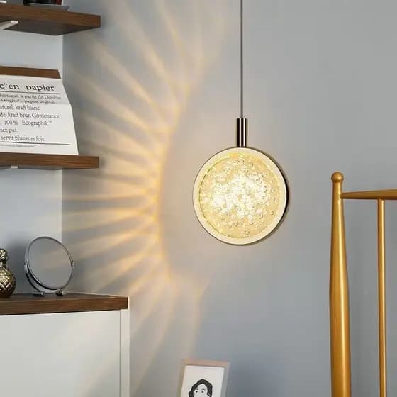 Kit Luminária Pendente Led Celeste 7w 3000k Clássico Taschibra.