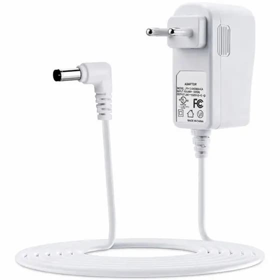 Adaptador de energia 24V plugue UE 0.65A Montagem na parede de umidificador Aroma de tomada