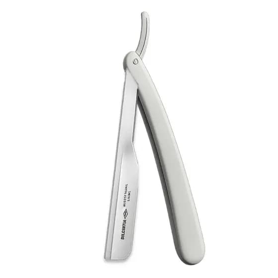 Navalhete Cabo Branco Navalha Aço Inox Barbeiro Dilcintia Profissional
