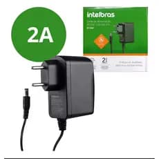 Fonte De Alimentação Intelbras Ef 1202 12v 2a Bivolt