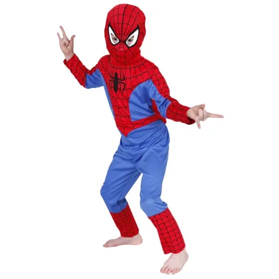 Fantasia Infantil Do Homem Aranha Completa Festa Criança