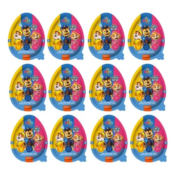 Ovo Toys Patrulha Canina Surpresa 12 Unidades 10g