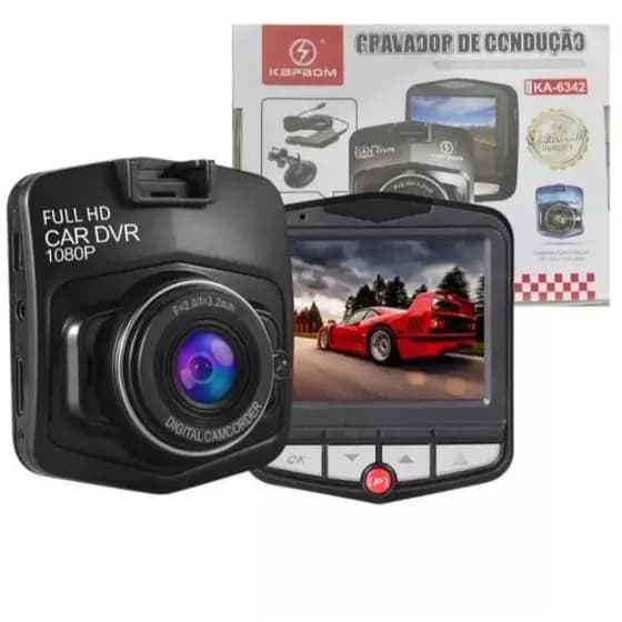Gravador de Condução Full HD Com Visão Noturna Para Carro