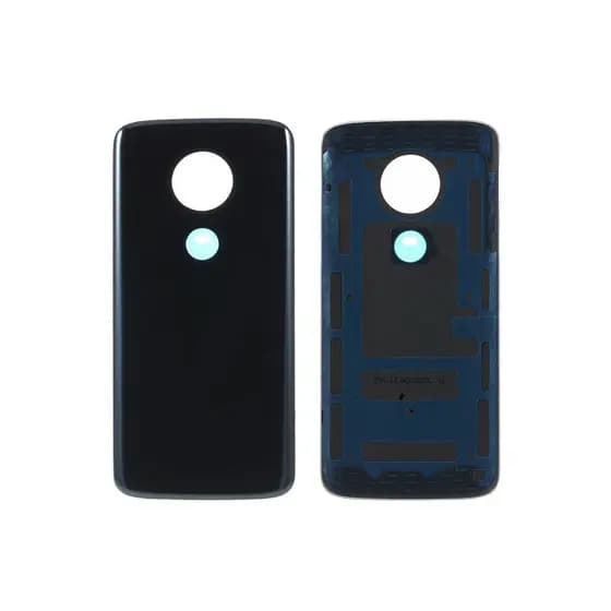 Tampa Traseira De Vidro Para Moto G6 Play Azul