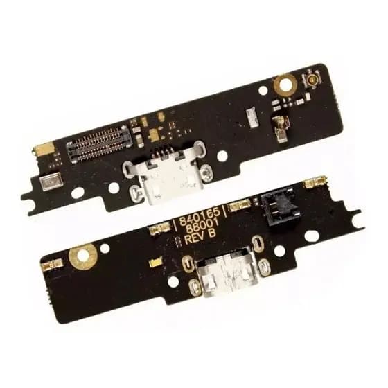 Placa De Carga Com Microfone Para Moto G4 Play