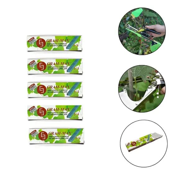 Kit Grampo Gram max 6/4 para alceador 5 caixas