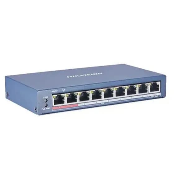 SWITCH HIKVISION DS-3E0310HP-E 8 PORTAS 10/100M POE-HIKVISION