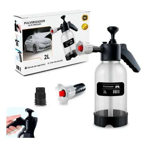 Pulverizador Borrifador Alta Pressão Snow Foam 2l E Bico