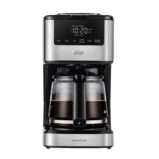 Cafeteira Elétrica Digital Aroma Programável WAP Prosdócimo WCD1500 Capacidade 1,5L 900W