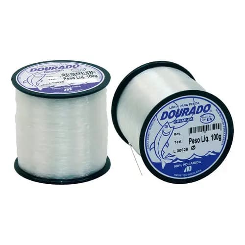 Linha Pesca Dourado 0,40 Mm 100 Gramas 636 Metros 17,2 Lb