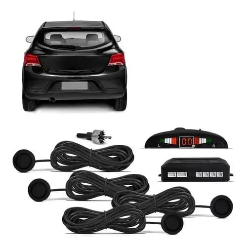 Sensor Estacionamento Ré 4 Sensores