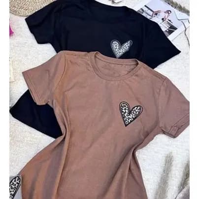 Blusa Feminina Estilosa lançamento T-Shirt Camiseta | Casual Algodão dia a dia + Brinde