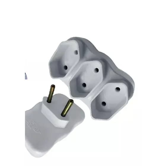 Benjamin 3 Saídas 2p Branco Fc Bivolt