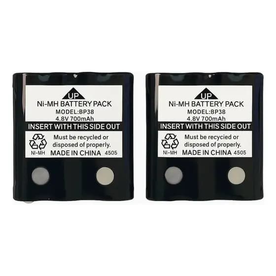 Kit 2 Bateria Radio Twin 9,6 Waterproof Ni-Mh 4.8V 700Mah