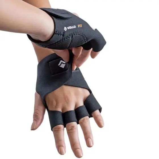 Luva de Treino Musculação Tamanho M Vollo
