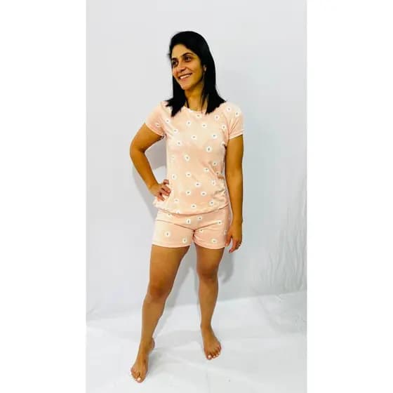 Pijama feminino em malha calor
