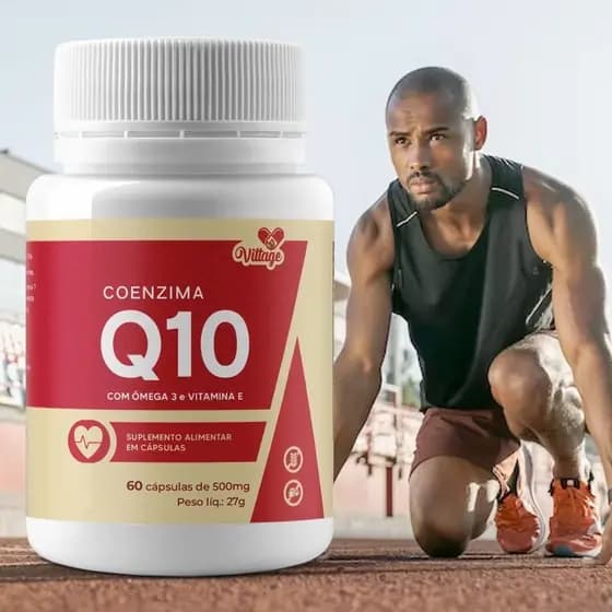 Coenzima Q10 VITTAGE C/Vit B2 e vitamina E 60 cáps Envio Imediato
