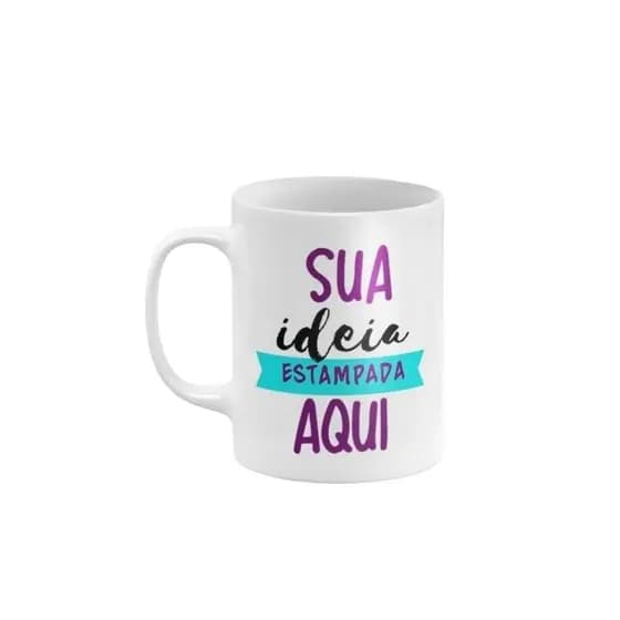 Caneca porcelana de 325 ml
