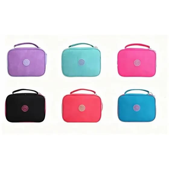 Estojo Escola Organizador De Caneta Lápis Canetinha Quadrado Unissex Grande Escolar Infantil Lina Bolsas Shop