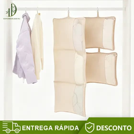 Jaqueta para Baixo Saco de Armazenamento Dedicado Pendurado Guarda-roupa Anti mofo Organizador Para Guarda Roupa
