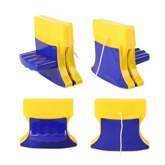 Kit 2 Limpador Magnético Limpa Vidro Aquários Janelas