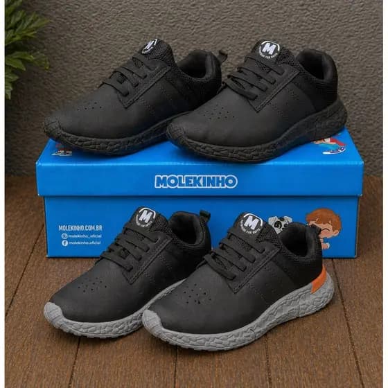 Tênis Infantil Molekinho Menino Calce Fácil Conforto Original