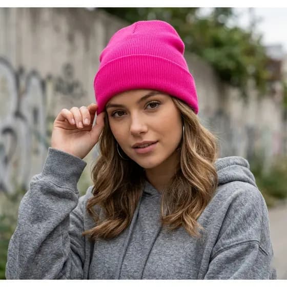 TOUCA PRETA E COLORIDA lisa Unissex casual