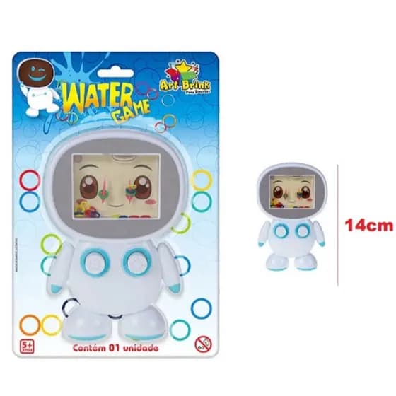Aquaplay Brinquedo Robô: Jogo de Argolas na Água para Crianças - Diversão e Aprendizado Seguro!