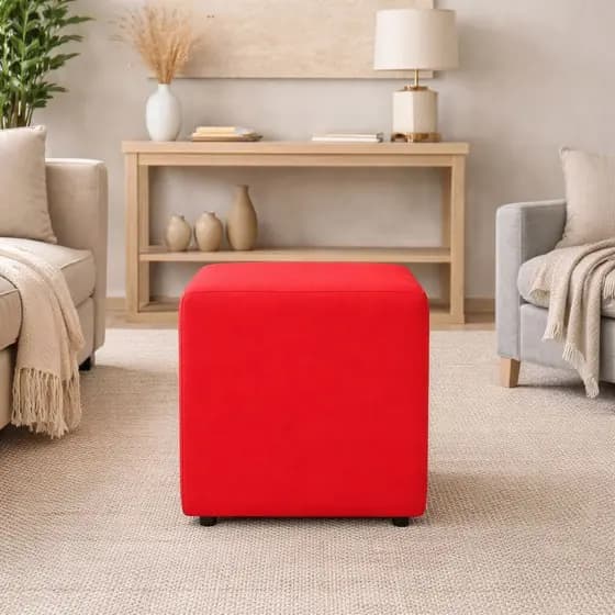 Capa Para PUFF Versátil Modelo Quadadro 43x35 Malha Gel Com Elastico
