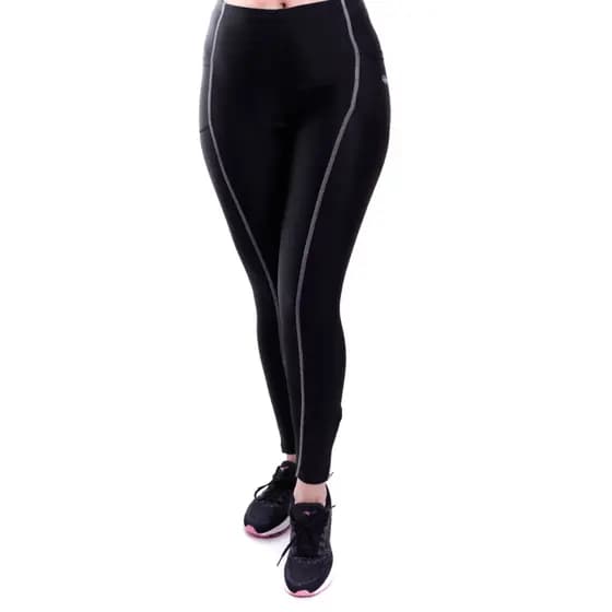 Calca Para Ciclista Feminina Forro em Espuma Com Bolsos laterais Pedal E Faixa Refletiva Trends
