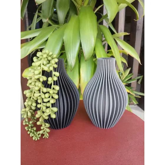 vaso geométrico em 3D I Vaso de flor I Vaso decorativo I vaso para sala I Vaso em 3D para quarto