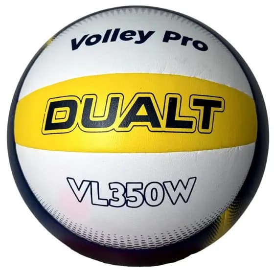 Bola Volei Profissional VL350W Volley Pro (Oficial) DUALT - PU SoftMAXX Toque macio e maior controle